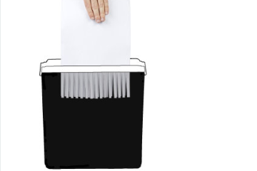 The history of paper shredder