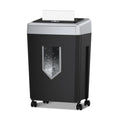 Bonsaii 15-Sheet Office Paper Shredder, 40 Mins Heavy Duty Shredder for Home Office, Crosscut Shreder with Anti-Jam System & P-4 High Security Supports CD/Credit Cards/Staple,5 Gal Pullout Bin C169-B