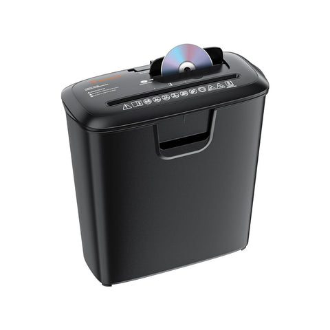 Bonsaii Paper Shredder for Home Use, 8-Sheet Strip Cut Home Office Shredder, CD/Credit Card Shredder Machine , 3.4 Gallons Wastebasket (S120-C)