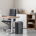 Bonsaii 12-Sheet Cross Cut Paper Shredder for Home Office Use with 5.5 Gals Wastebasket (BS-275A)