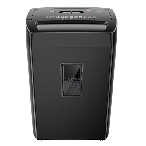 Bonsaii 12 Sheet Cross Cut Paper Shredder with 5.5 Gallons Wastebasket Home Office Use