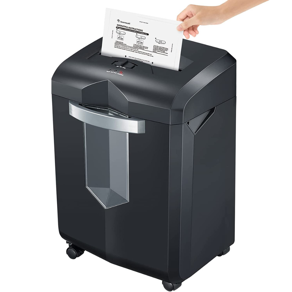 Bonsaii Paper Shredder Sharpening & Lubricant Sheets, 24Pack