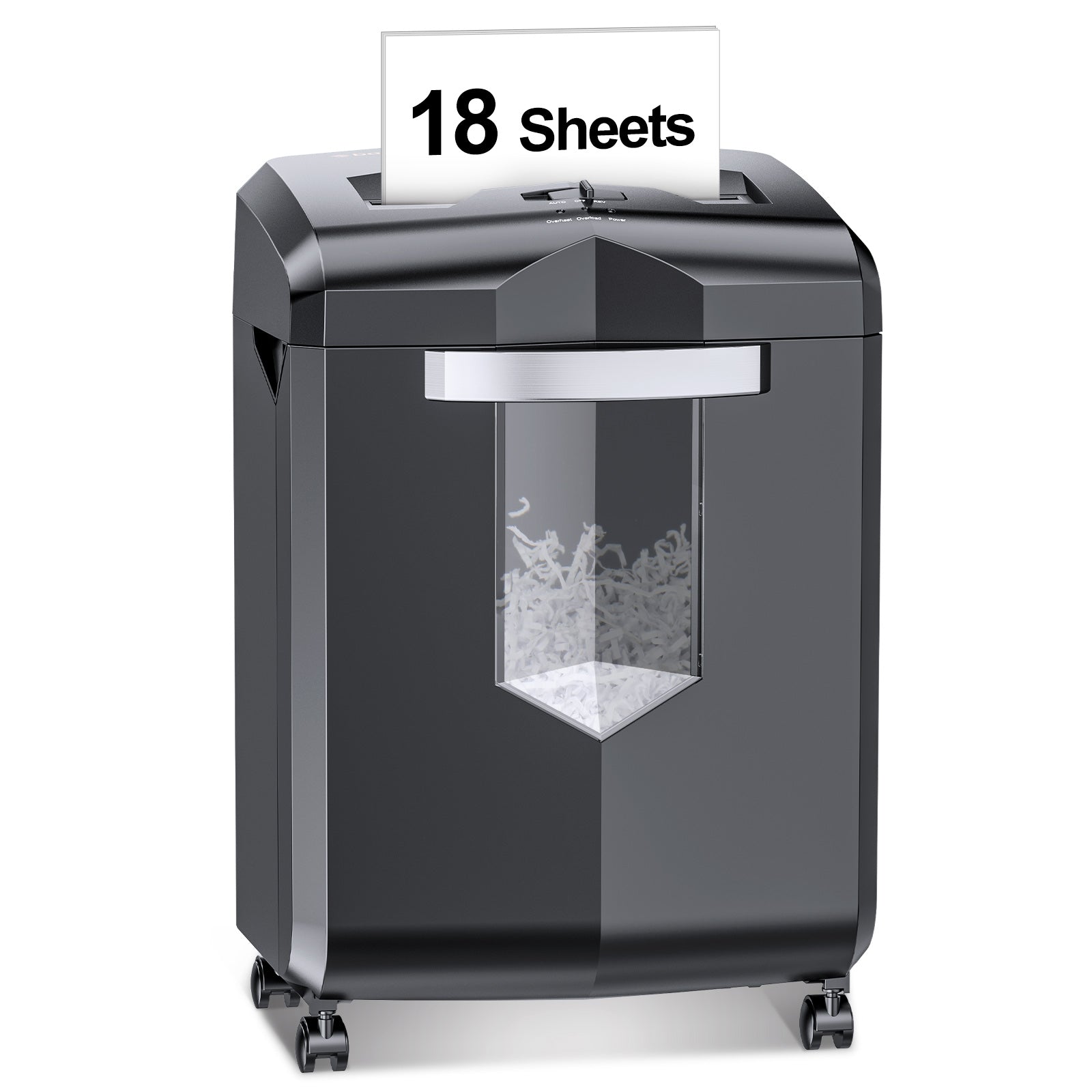 Bonsaii C149-C: Bonsaii C149-C 18-Sheet Cross-Cut Paper Shredder 60 Minutes  Running Time