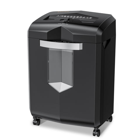 Bonsaii Paper Shredder 18-Sheet Cross-Cut Shredders for Home Office with Wastebasket