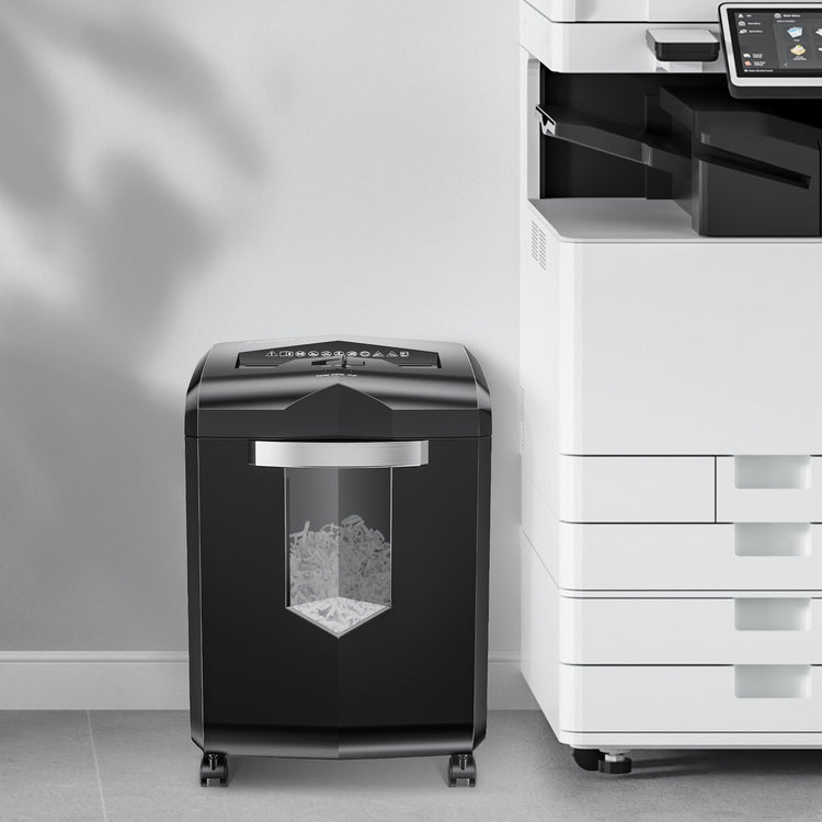 Bonsaii Paper Shredder 18-Sheet Cross-Cut Shredders for Home Office wi