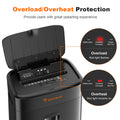 Bonsaii 100-Sheet Auto-Feed Shredder | P-4 Micro-Cut Security, 10-Min Runtime, 4.2-Gallon Bin | Home & Office Heavy Duty, C231-D
