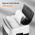 Bonsaii Office Shredder 110-Sheet Auto Feed Heavy Duty Paper Shredder 30 Mins Micro Cut Shredders(BS-233B)
