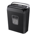 Bonsaii 6-Sheet Cross Cut Paper Shredder Home Office Use Shredder with Handle C237-B