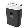 Bonsaii 12-Sheet Cross Cut Paper Shredder for Home Office Use with 5.5 Gals Wastebasket (BS-275A)
