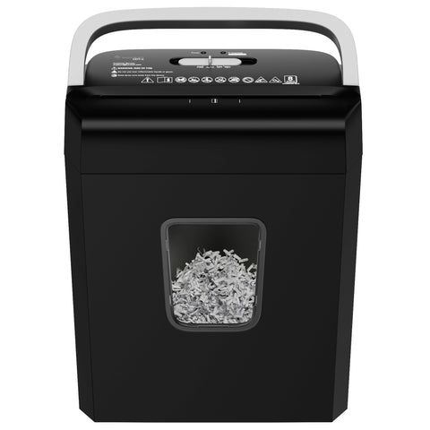 Bonsaii 8-Sheet Cross Cut Paper Shredder with 3.4 Gallons Wastebasket for Home Use (C277-C)