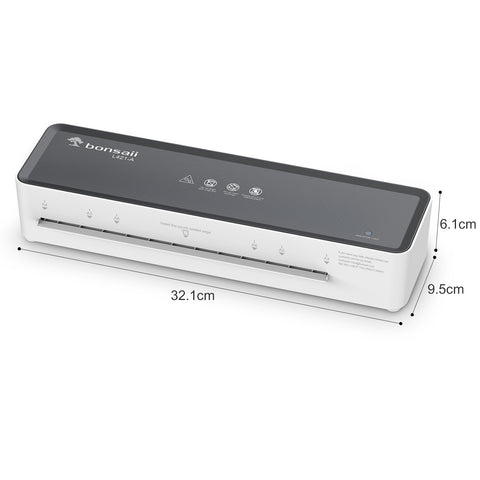 Bonsaii A4 Laminator L421-A with ABS Function, White