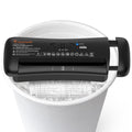 Bonsaii Paper Shredder, 6mm Strip Cut, Up to 6 Sheets, Compatible with 28-42cm Bins, Shreds Paper & Credit Cards, Overheat Protection, 3 Modes, S119-A