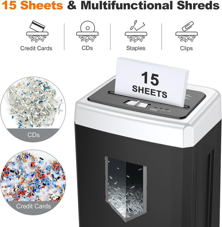 Bonsaii shredder duty cycle timer 4 minutes on 40 minutes off usage chart