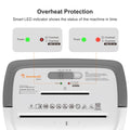 Bonsaii C243-A P4 12-Sheet Cross Cut 21L Shredder Credit Cards/CDs/Clips, Suitable for Office and Home Use