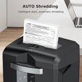 Bonsaii Heavy Duty 18-Sheet Cross-Cut 60 Minutes Paper Shredder for Home Office Use With Pullout Basket (BS-149C)