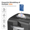 Bonsaii 14-Sheet Micro-Cut Paper Shredder 60 Minutes Credit Cards Heavy Duty Shredder for Home Office Use (BS-149D)